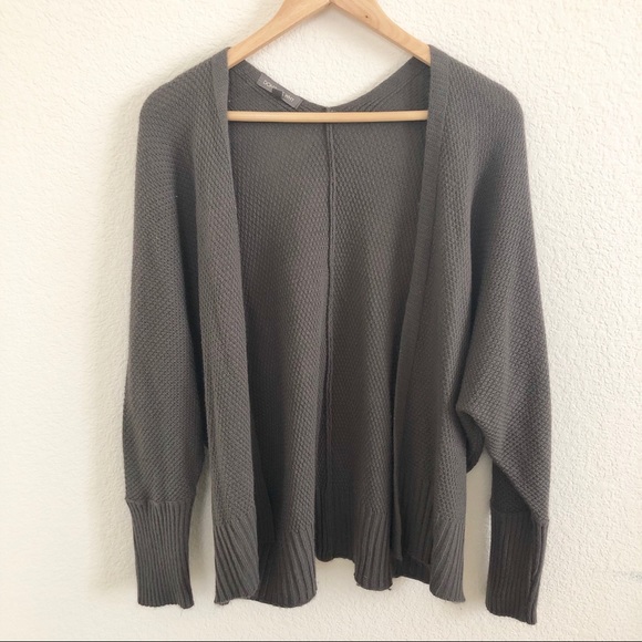 Cute dark gray open cardigan - Picture 4 of 6